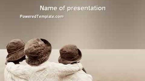 Kids Friendship PowerPoint Template by PoweredTemplate.com