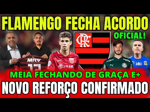 FECHADO! FLAMENGO ACERTA COM NOVO REFORÇO! MEIA FECHANDO DE GRAÇA! NOVO 9 E+! NOTICIAS DO FLAMENGO