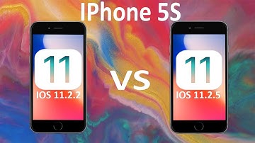 IPhone 5S : IOS 11.2.5 vs IOS 11.2.2 Speed Test