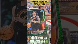 GREEN REPTILIAN /99💥#trendingshorts #shorts #bowman #topps2026 #topps #cardbreaks #fyp #nba #cards
