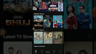 Tv Disnep hotstor application video picture TV TV Jaise sabhi channel chala sakte screenshot 5