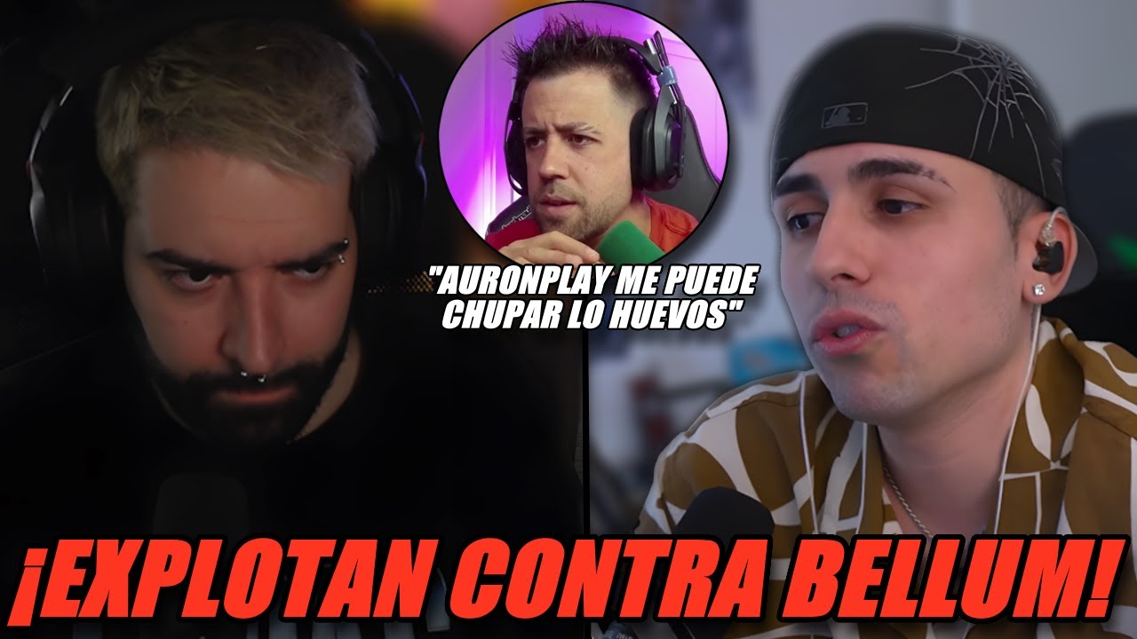 ADMINISTRADOR de BELLUM Se CAGA En AURONPLAY! 😱 TANIZEN Y Su TEAM  EXPLOTAN Contra RICOY!
