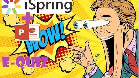 BUAT E-QUIZ INTERAKTIF bisa dari Power Point + ispring