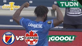 ¡Gol de Lambese! ¡No se rinden! | Haití 1-2 Canadá | Copa Oro 2021 | Grupo B | TUDN