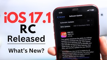 iOS 17.1 RC - Released | New Updates & Bug Fixes -  in Malayalam