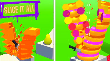 Slice It All 3D 🤩👌 All Levels Gameplay Walkthrough Android,ios MAX LEVEL #6