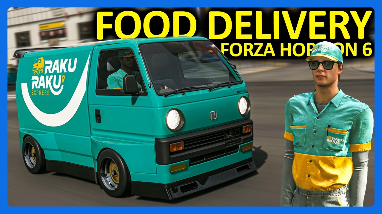 Forza Horizon 6 : Food Delivery Jobs!! (FH6 Part 3)