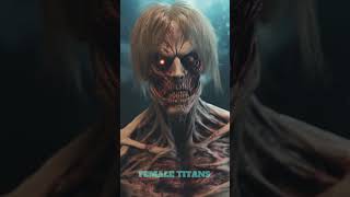 ATTACK ON TITANS CHARACTERS AS ZOMBIE VERSIONS #attacontitans #attackontitanfinalseason