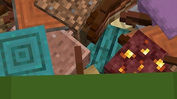 different items in bundles in shulker boxes in a chest