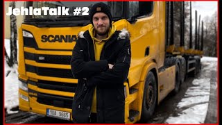 JehlaTalk #2 s kamioňákem - za zákaz předjíždění si můžeme sami, odklízení sněhu a kolegialita