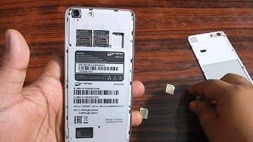 How to insert Simcard and SD card in Micromax Canvas Hue AQ5000