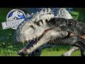 INDORAPTOR Vs Spinosauros Vs Indominus Vs T-Rex! Jurassic World Evolution #4