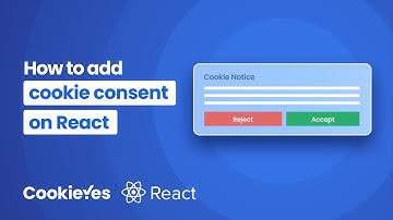 How to add cookie consent banner on React? - CookieYes