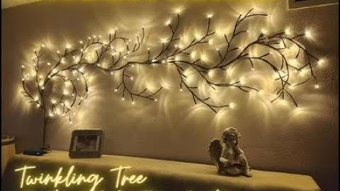 Review of Twinkling Tree Enchanted Willow Vines