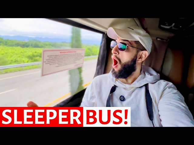 Indonesia Sleeper Bus Is The Best!🇮🇩🔥 - Jakarta To Malang With Sleeper Bus! class=