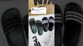 Which Adidas Adilette slide speaks to your personal style—black or camo? #retailry #adidas #adilette