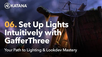 Your Path to Lighting & Lookdev Mastery in Katana | 06 Set Up Lights Intuitively with GafferThree