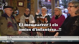 Els amics d'infantesa de Joan Manuel Serrat, el noi del Poble-sec.