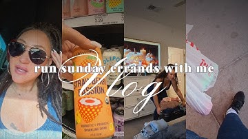 Ep. 1|Sunday Reset Vlog | Running Errands, Target Run, and Getting My Life Together!