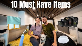 Van Life Essentials | 10 Things We Couldn&#39;t Live Without