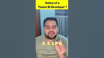 Salary of a Power BI Developer? #powerbi  #learnwidgiggs