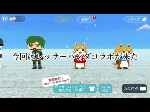 【#65】レッサーパンダスキンが来た