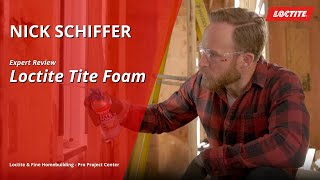 Using Loctite Tite Foam to Seal Gaps and Cracks