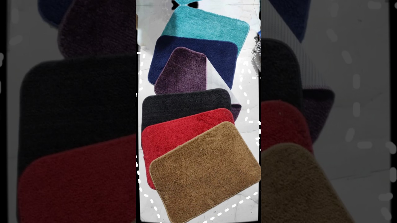 Micro Bath mat | Size 40 X 60 Cm | Door mats | Foot mat at Tanzil creations panipat