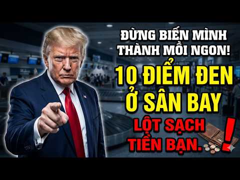 Kẻ Gian Tại Sân Bay Sẽ Nhắm Vào NHỮNG HÀNH KHÁCH NÀY Đầu Tiên! (Cảnh Báo Khẩn Đừng Để Bị Mắc Bẫy)