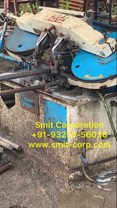 Dowel Bar Cutting Machine / Dovel Bar Cutting machine - BAND SAW SWING TYPE