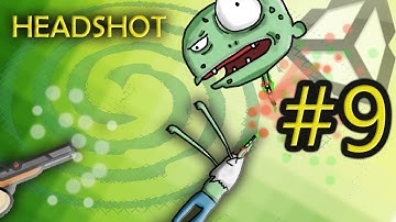 #9: Disparo en la cabeza (muerte de los zombies) [Unity, tutorial completo]