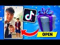 I GIFTED SKINS to TikTok Celebrities...