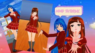 MMD tutorial using phone and using Sakura School Simulator 🦋 screenshot 2