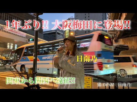 【1年ぶりの大阪遠征!!歌うますぎ女性シンガー登場!!(4K)】猫/DISH//(日南乃.埼玉県出身.新宿などで活動中.大阪梅田ストリートライブ) 2020/12/4