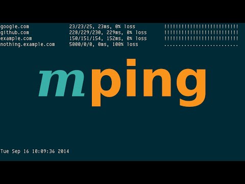 mping (Multiple Ping),