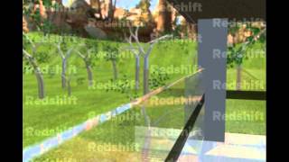house walkthrough rendered with Maya and Redshift - manual frames - test 19