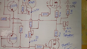 MOSFET BASED AMPLIFIER CIRCUIT DIAGRAM STUDY