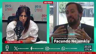 Facundo Nejamkis - Politólogo y director de Opina Argentina | Ahora Con Vos