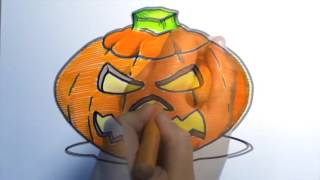 Learn to draw a spooky pumpkin with STABILO! Learn to draw a spooky pumpkin with STABILO!