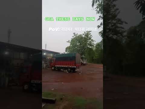 Goa Thease Days Now # #ssvlogs #2026 #nature #rainyday #monsoonsession
