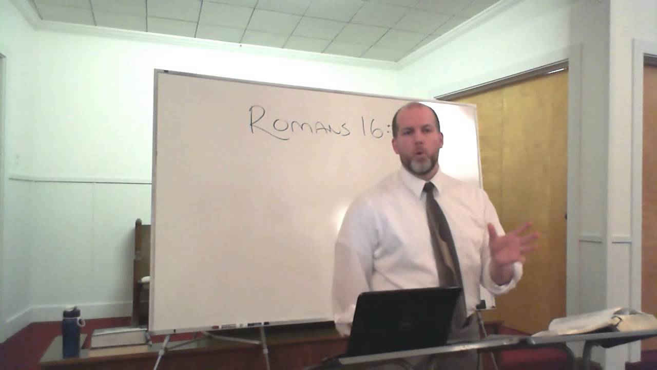 Romans 16:21-27  To God Be Glory