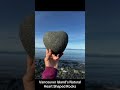 HEART ROCKS, Vancouver Island. A Mandala Rock Painters Dream! #mandalaart #rockpainting #dotmandala