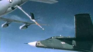F-111 Integrated Propulsion Control System Aircraft Refueling by a KC-135 Tanker