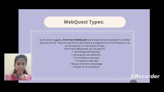 Web Quest Learning