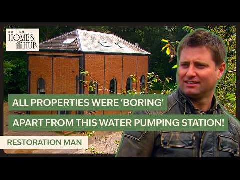 They Turned a Pumping Station Into a Home 😳 | Restoration Man | S4 EP5