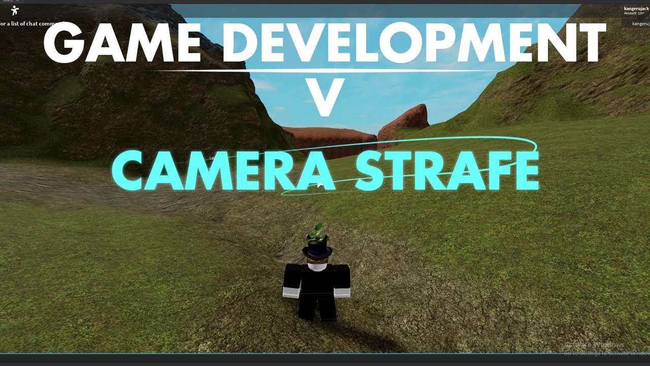 Roblox Game Development Part 5 Scripting The Camera For Strafing Game Designers Hub - roblox development tutorial