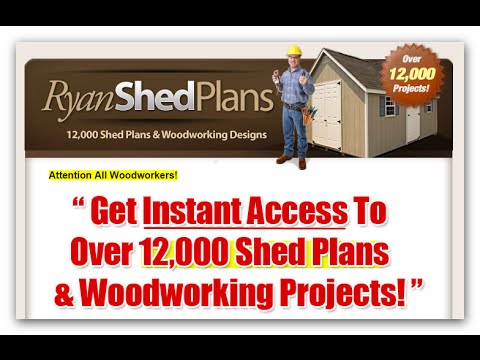 To Build a Shed Base - Shed Plans With Shed Blueprints - YouTube