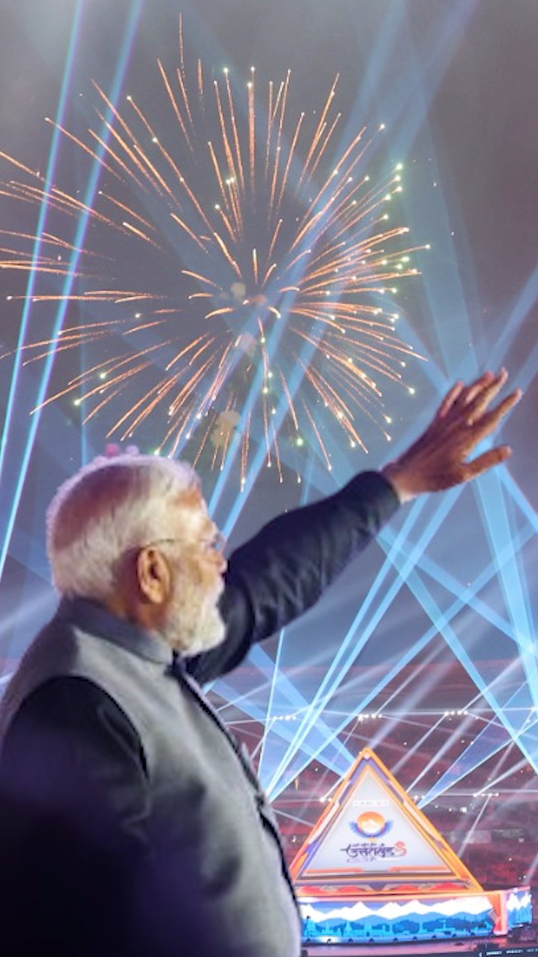 A glittering ceremony marks the start of the 38th National Games in Uttarakhand | #shorts
