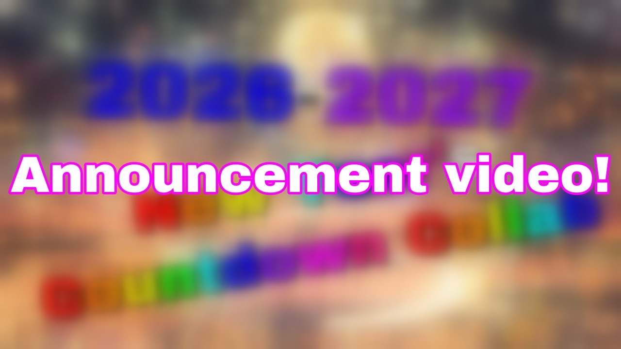 [HD] 2026-2027 New Year's Countdown Collab Announcement Video + My ...
