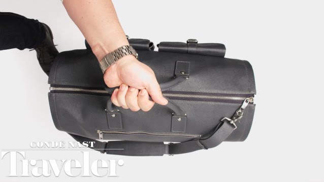 This convertible garment bag from  is perfect for travel